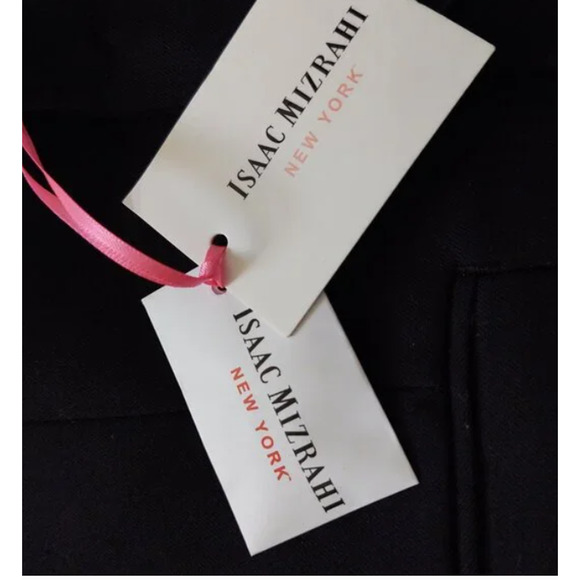 Isaac Mizrahi New York Boy Pant Suit Size 10 Black Formal Blazer Jacket Slim Fit - Picture 4 of 5